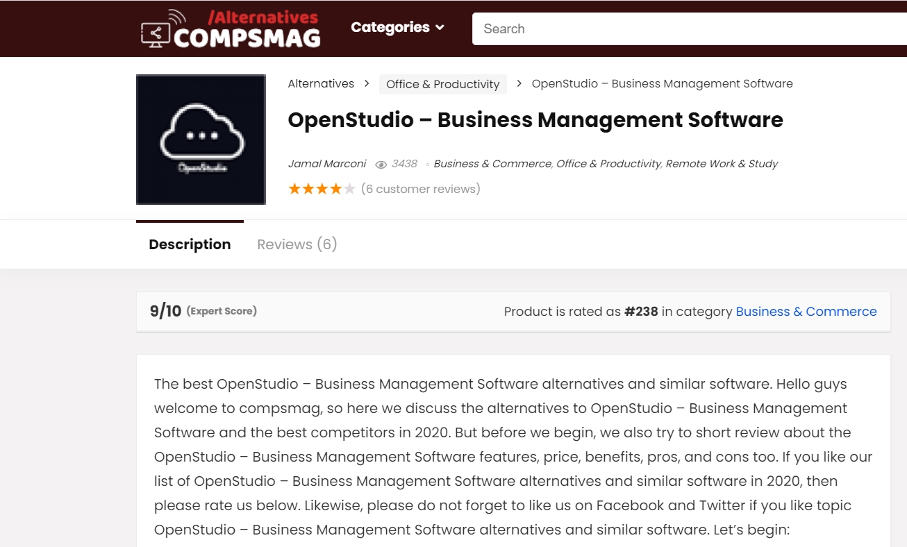 OpenStudio – Business Management Software