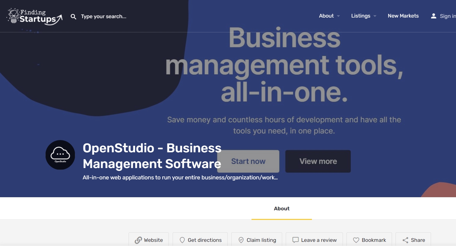 OpenStudio - Business Management Software