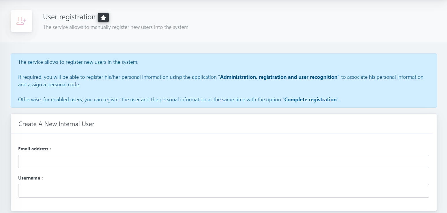 OpenStudio - Invite new user to register your dashboard